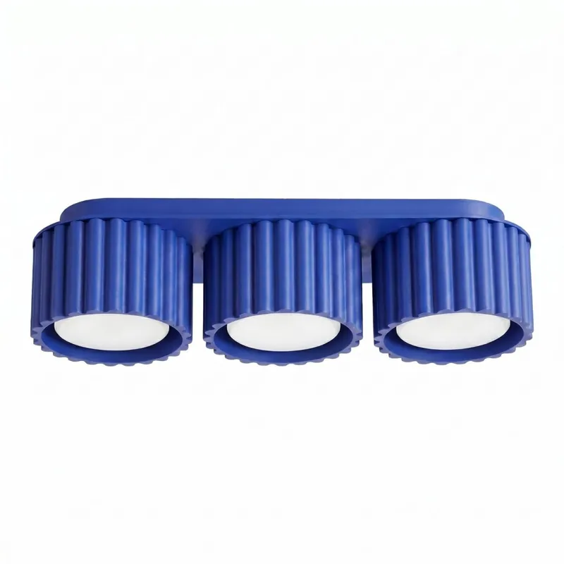 Beliebt Deckenlampe 3-flammig Ultramarin GX53 L:32,5 cm
