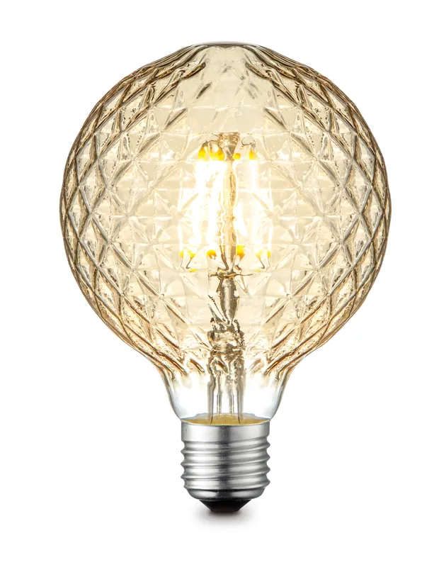 Nur Für Kurze Zeit LED LEUCHTMITTEL GLAS AMBER, 1XE27 LED LED Leuchtmittel