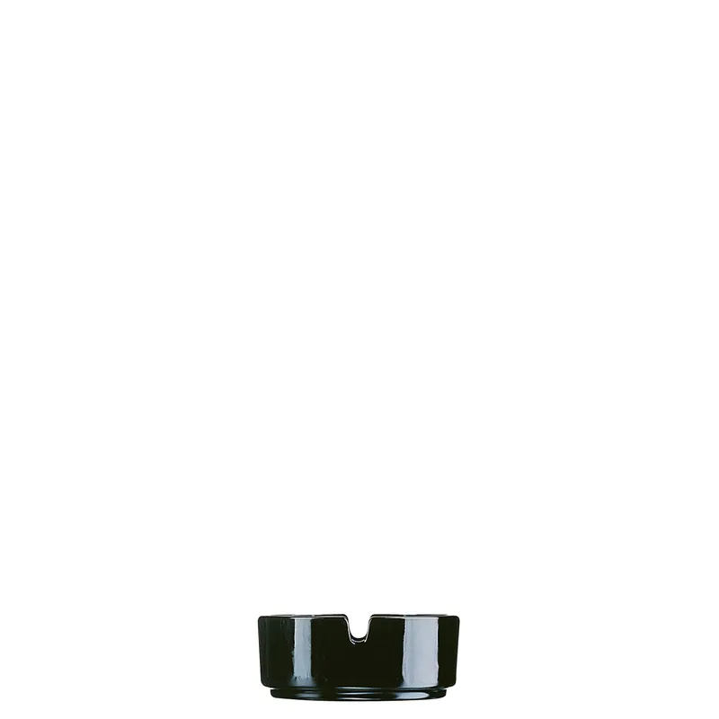 Aschenbecher stapelbar 85 mm schwarz Rabatt