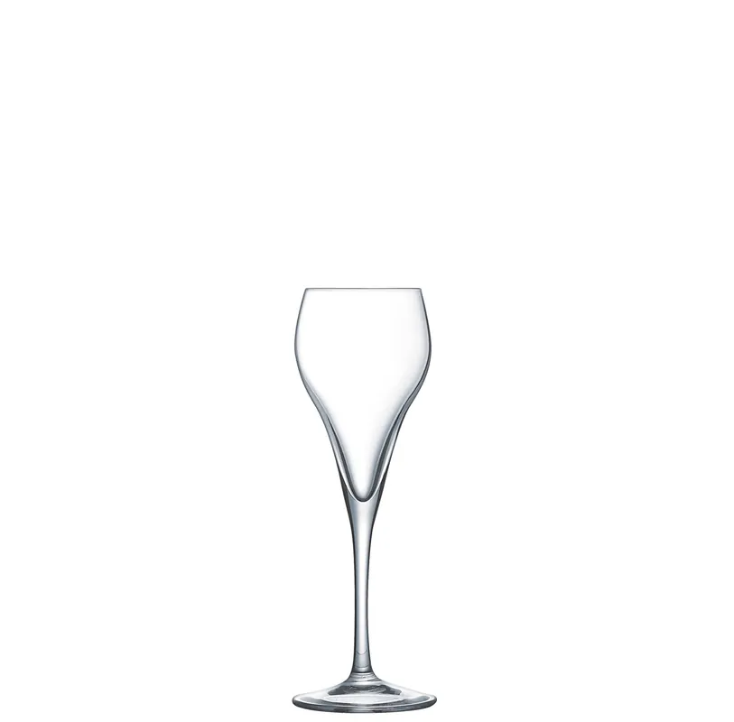 Sonderangebot Sektschluckkelch 56 mm / 0,10 l transparent mit Moussierpunkt
