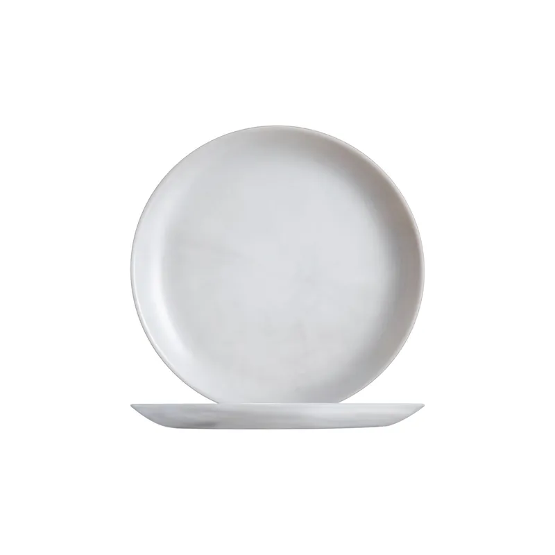 Coupteller flach 190 mm Marble Granit Diwali Abverkauf
