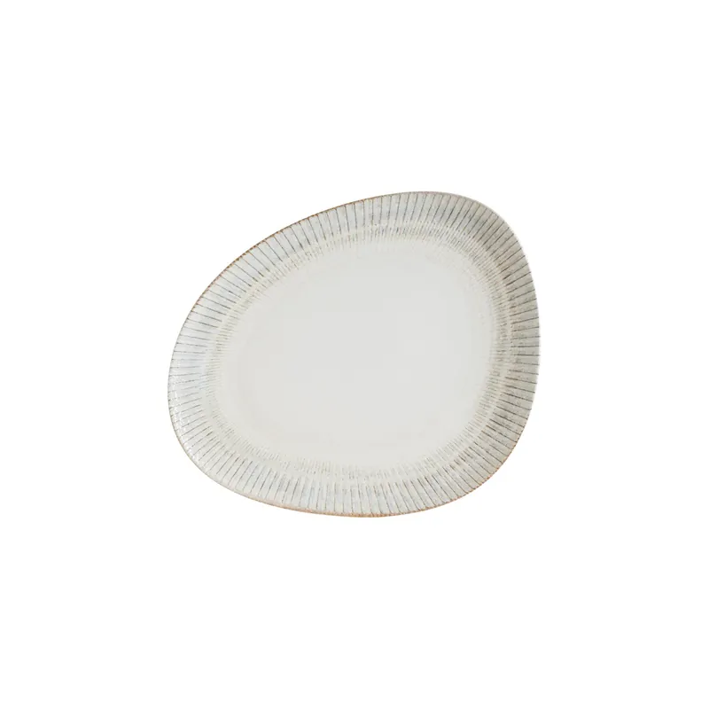 Teller flach Vago 190 x 153 mm creme Galata Heißes Angebot