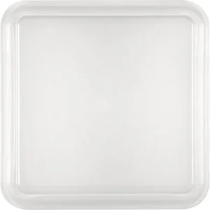 Deckel quadratisch / hoch 200 x 200 mm milchig-transparent Jetzt Bestellen