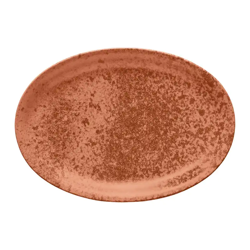Sale Platte oval 372 x 265 mm orange