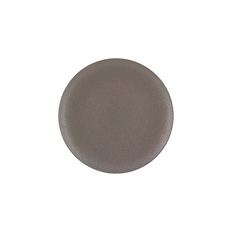 Coupteller flach rund 209 mm metallic copper Günstig