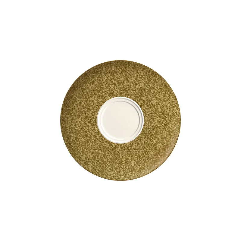 Untertasse mit Doppelspiegel 211 mm olive Saisonangebot