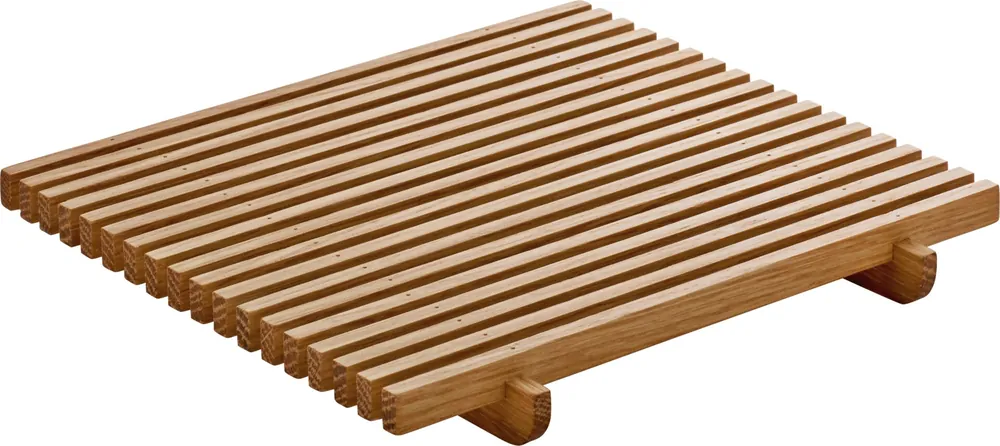 Rabatt Krümelgitter eckig 180 x 180 mm Eiche Ananti