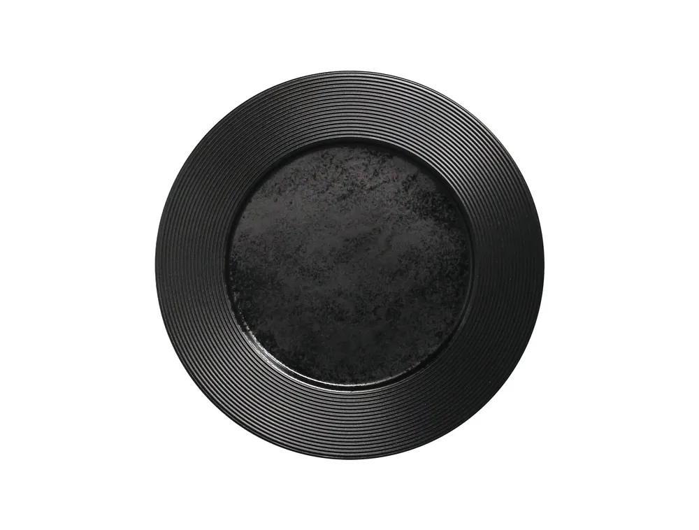 Highlight Teller flach 310 mm schwarz