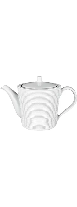 Billig Teekanne mit Deckel 0,40 l plain-white Evolution