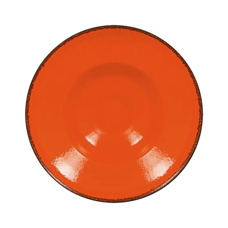 Teller extra tief rund 260 mm / 0,48 l orange Ausverkauf