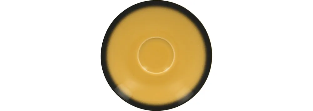 Espresso-Untertasse 130 mm gelb für Espressotasse CLCU09 Geprüft