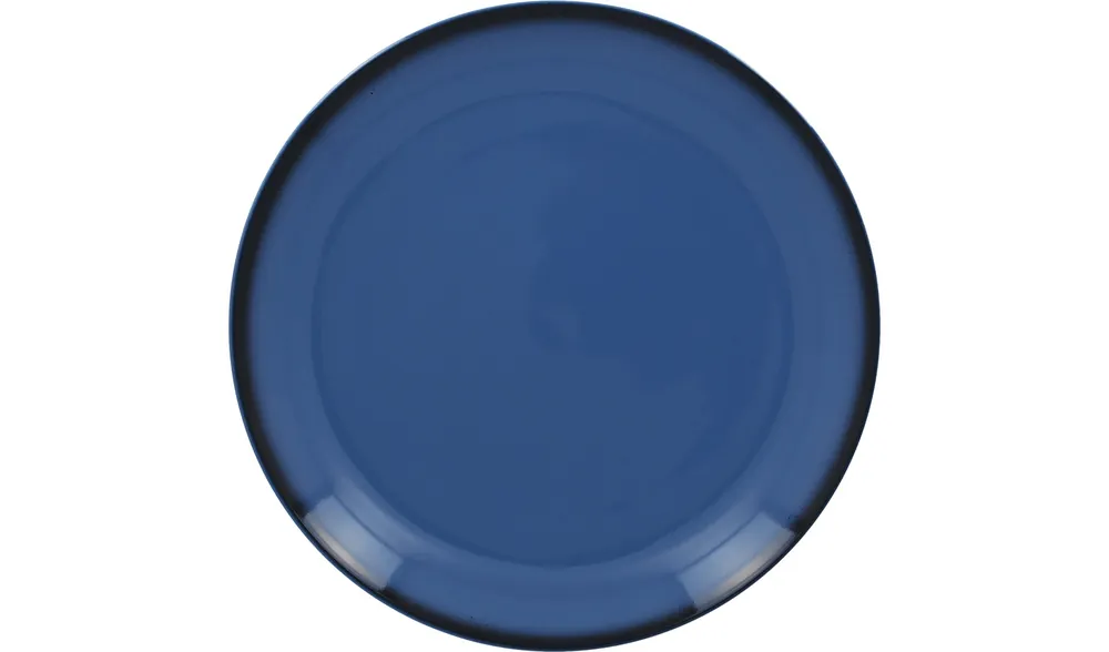 Coupteller flach 210 mm blau Lea Solange Der Vorrat Reicht