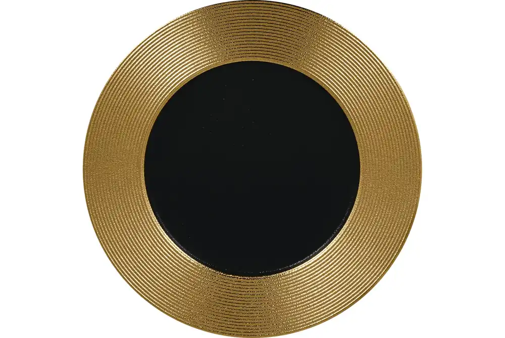 Teller flach 290 mm gold Neue Kollektion