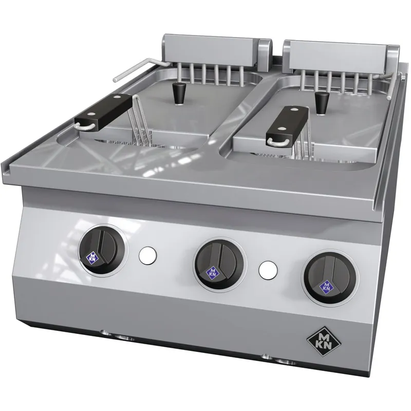 Echt Elektro-Fritteuse 2 x 12,50 l /London II 12,00 kW /500 x 700 x 270 mm/Counter SL