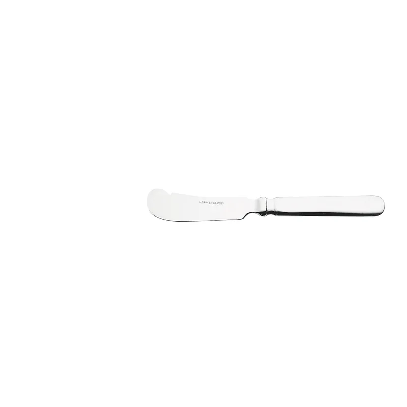 Buttermesser 170 mm ohne Wellenschliff versilbert Baguette versilbert Sonderaktion