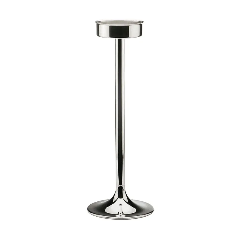 Top-Preis Weinkühlerständer 688 mm hoch für 2 Flaschen versilbert Excellent