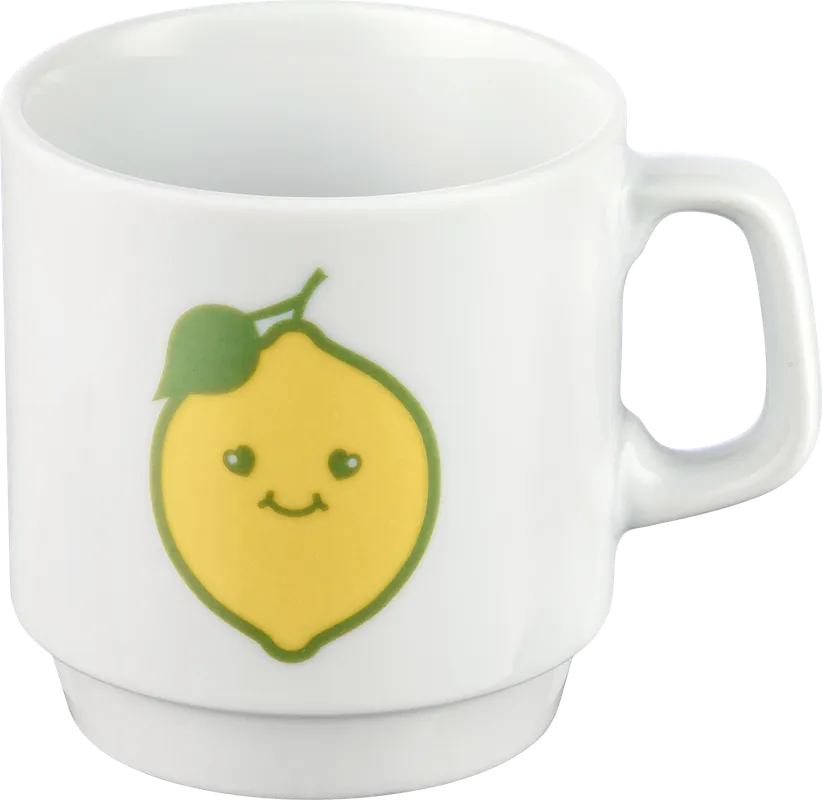 Tasse stapelbar 75 mm / 0,21 l Kids Fruits B1100 Markenprodukt