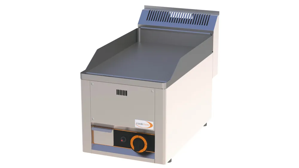 Zertifiziert Gas-Grillplatte glatt 1 Heizzone 330 x 600 x 290 mm
