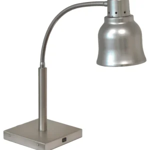 Billig Wärmestrahler Chrom Infrarot mit Fuß 250 W ø 175 mm