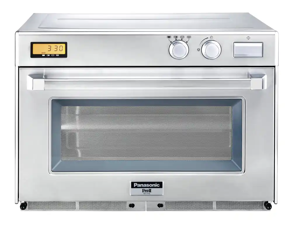 Letzte Chance Panasonic Mikrowelle NE-2140 2100 W 44 l GN 1/1 mit Drehknopf 650 x 526 x 471 mm