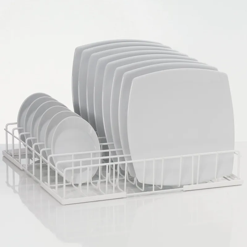 Tellerkorb Drahtgitter Größe L / 8 Reihen / 500 x 500 x 92 mm Markenware