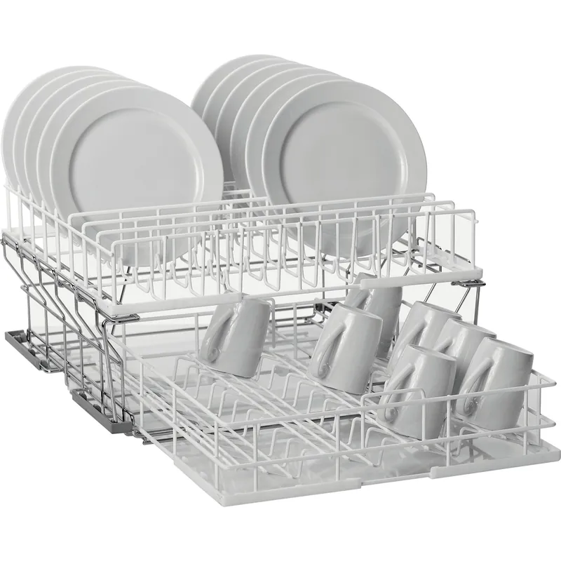 Bistro-Kombikorb Größe L Doppelkorbsyst. Edelstahl / Draht / 500 x 500 x 260 mm Geprüft