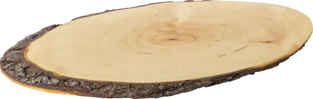 Rindenholzbrett oval 45 cm Sofort Bestellen