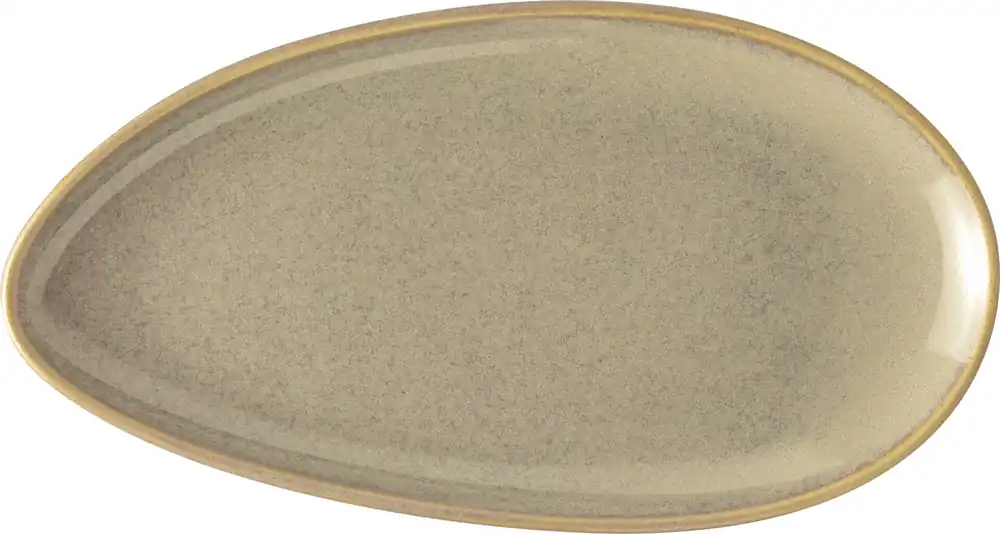 Angebot Platte flach oval "Vida" 25,5 cm