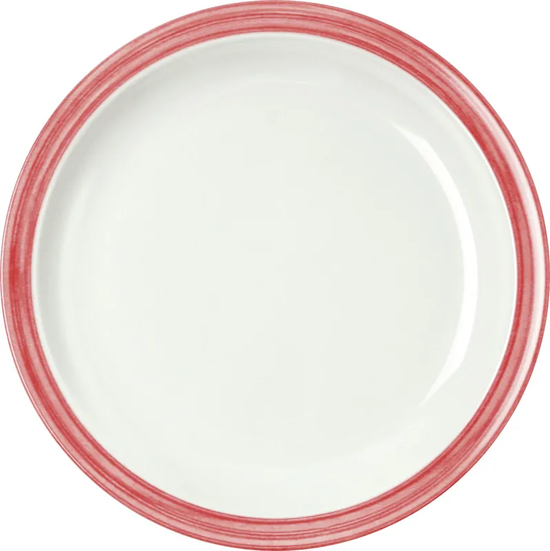 Teller flach "Colour" 23,5 cm cherry-rot Preiswert