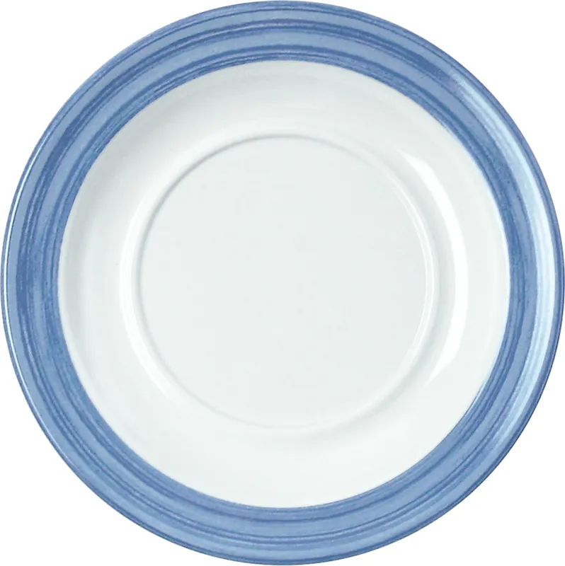 Aktuell Untertasse "Colour" blau