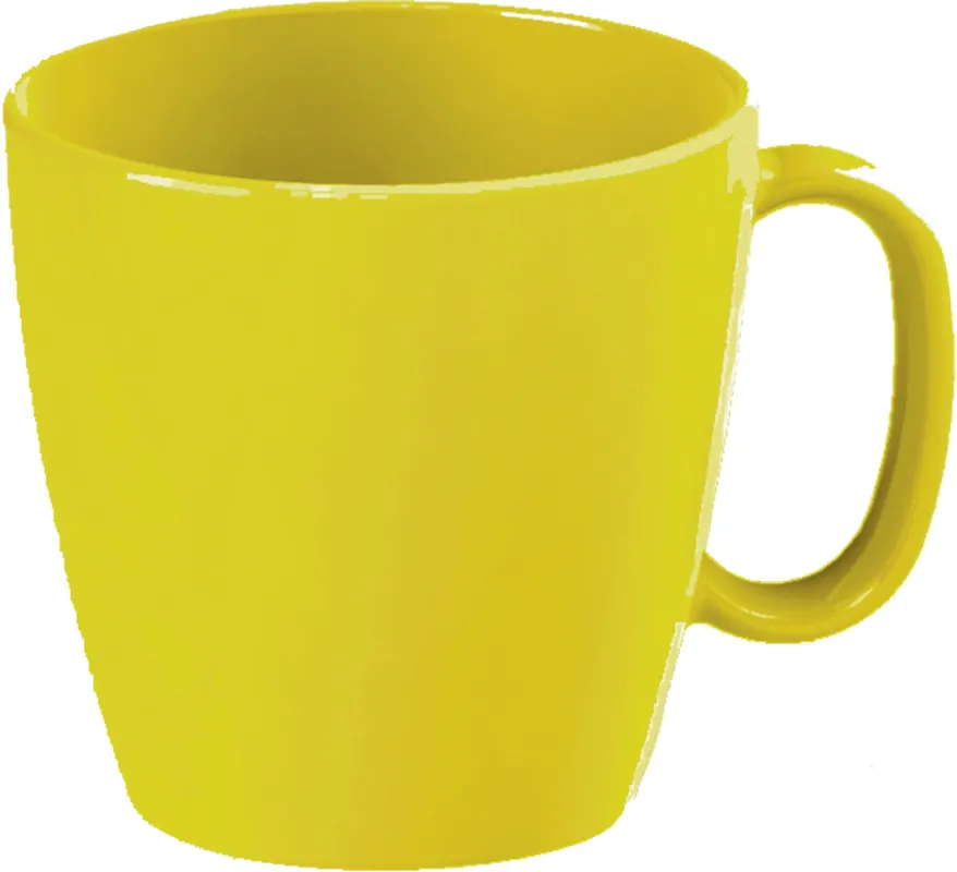 Tasse "Colour" gelb Neu Im Sortiment