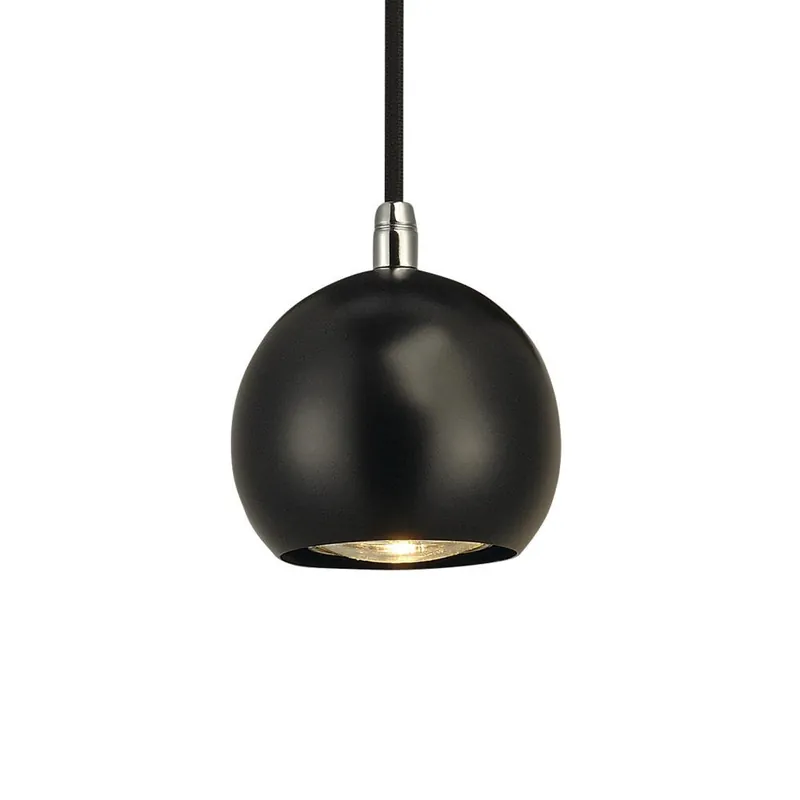 Pendelleuchte Light Eye Ball in schwarz/chrom Top-Seller