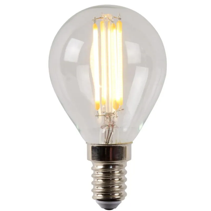 LED Filament Lampe E14 Tropfen - P45 4W 400lm 2700K dimmbar Einerpack Preiswert