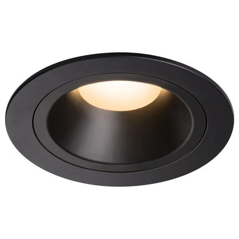 LED Einbaustrahler Numinos in Schwarz 17,55 3000K Letzte Chance