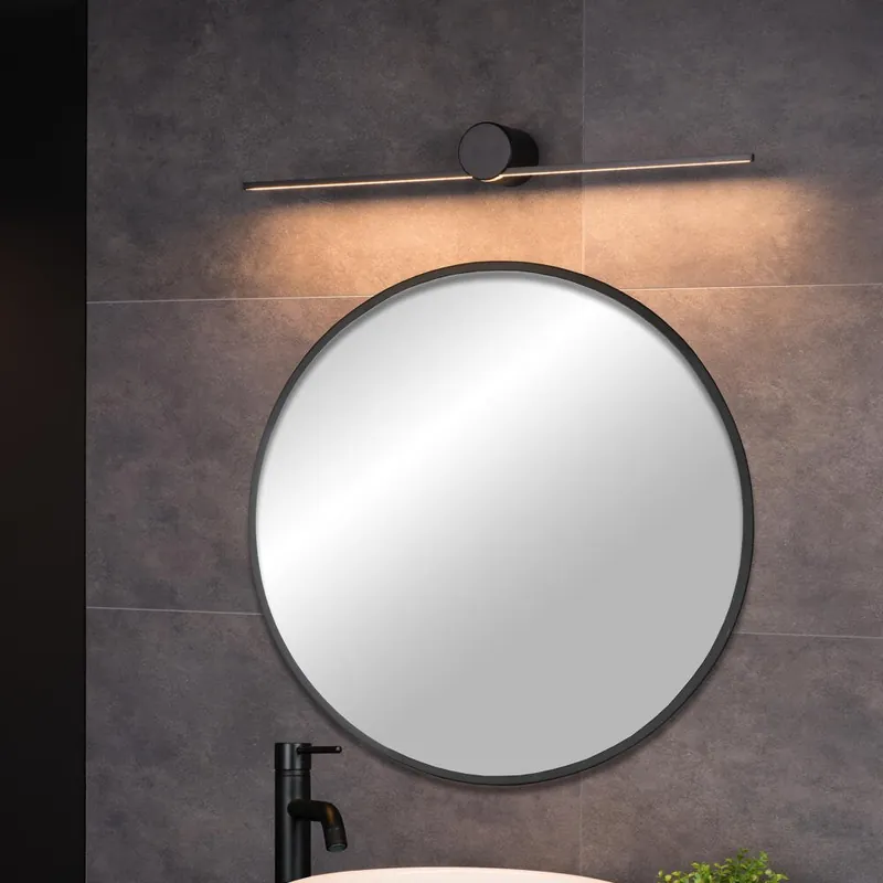 LED Wandleuchte Mizar in Schwarz 6W 240lm IP44 Markenware