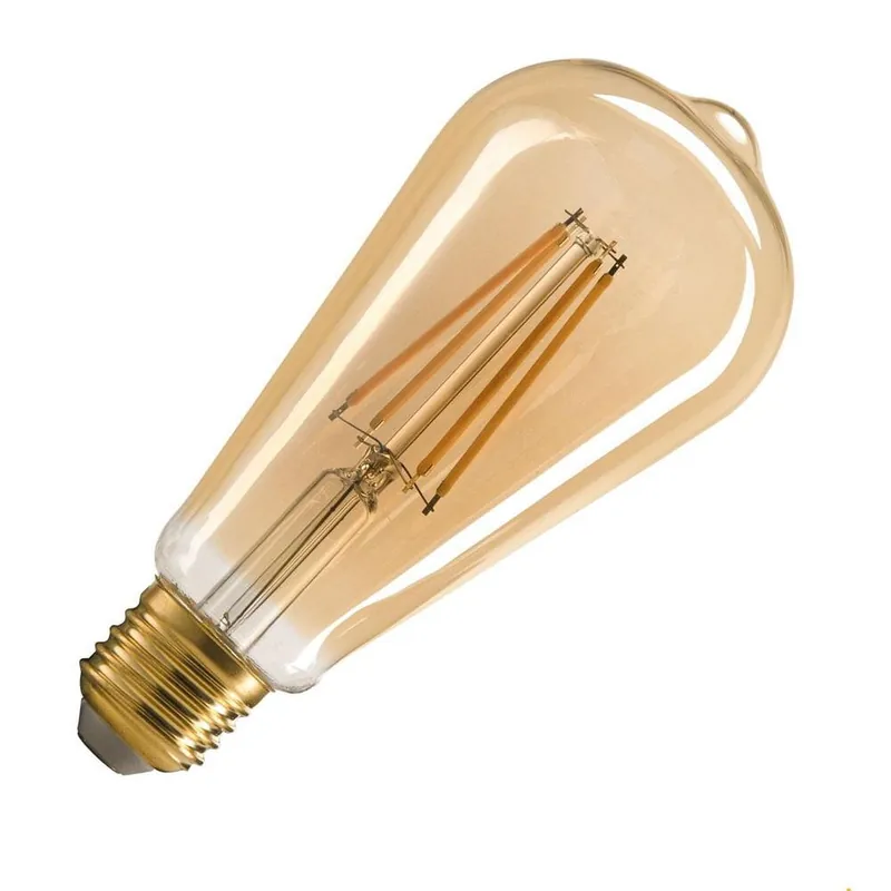 Neu LED Filament Lampe E27 ST64 7,5W 700lm 2500K dimmbar 320° CRI90 Einerpack