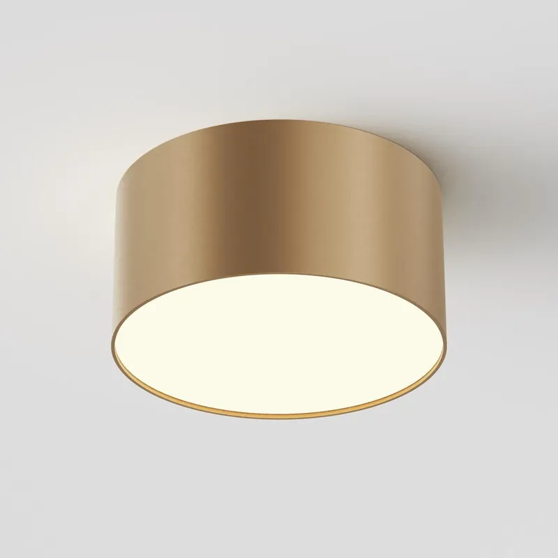 Neuheit LED Deckenleuchte Zon in Gold-matt