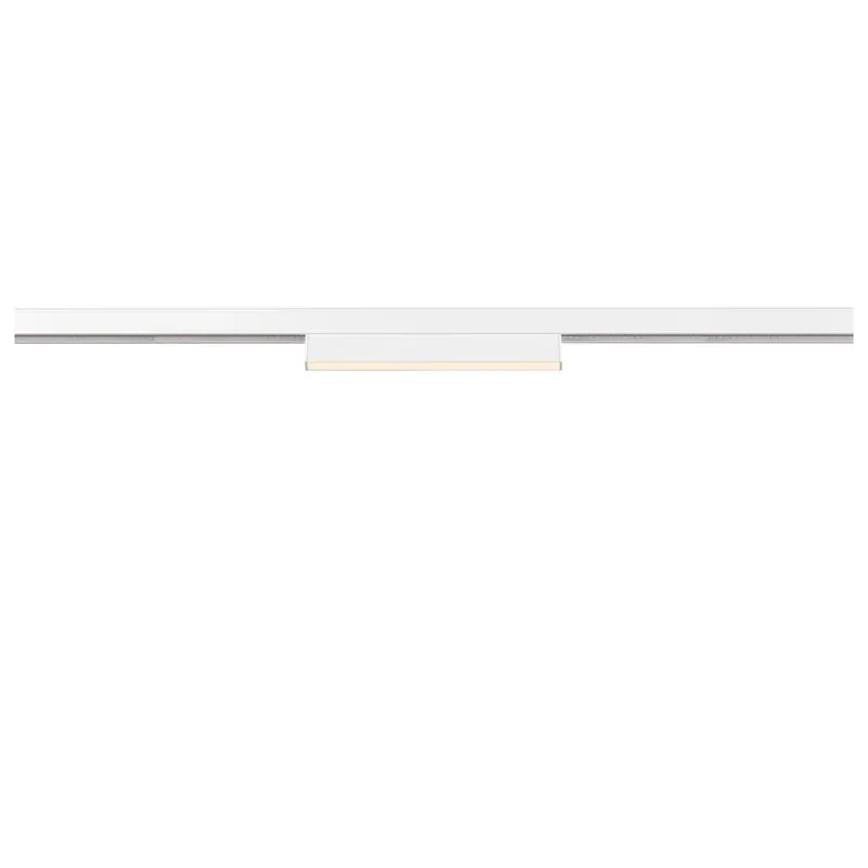 Echt 48V LED Schienensystem Spot In-Line 22 in Schwarz 7,3W