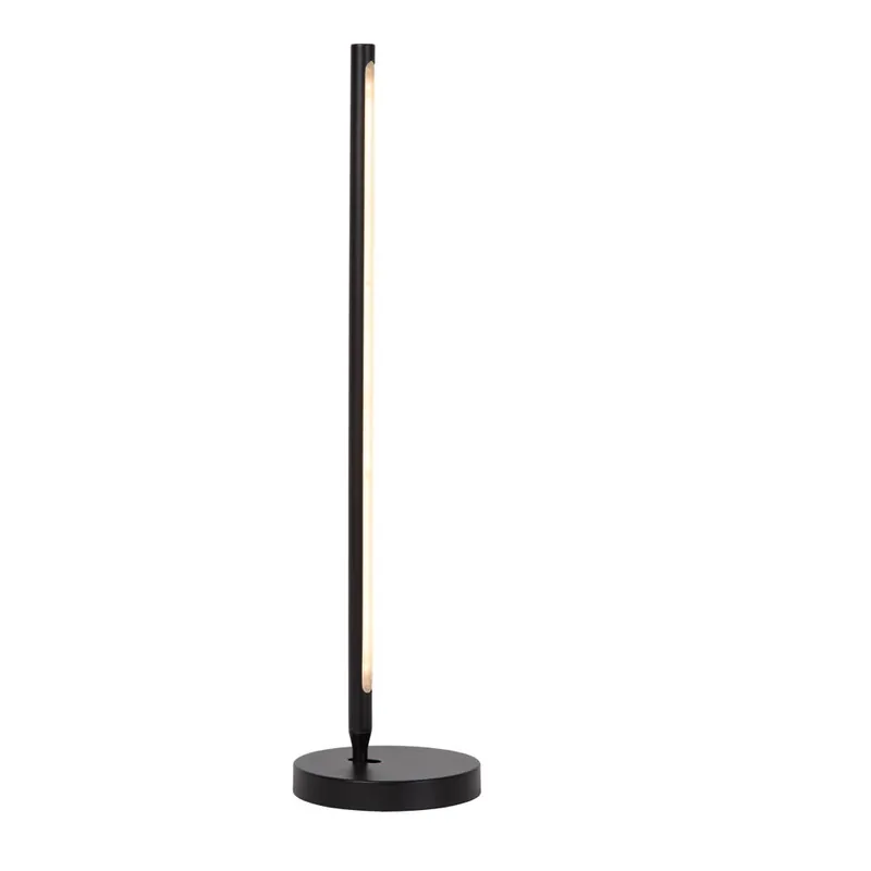 Zertifiziert LED Tischleuchte Finan in Schwarz 12W 500lm