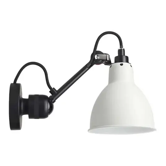 Preis Gesenkt 304CA Wandleuchte Schwarz/Weiß - Lampe Gras