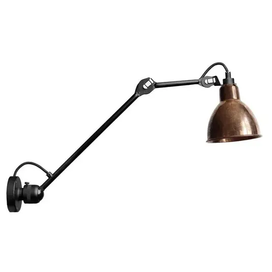 304L40 Wandleuchte Schwarz/Raw Kupfer - Lampe Gras Schnäppchen