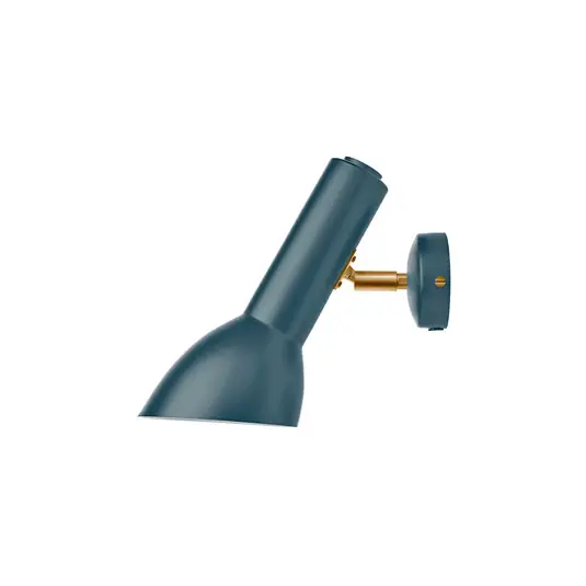 Oblique Wandleuchte Petrol Blau/Messing - Cph Lighting Top-Seller