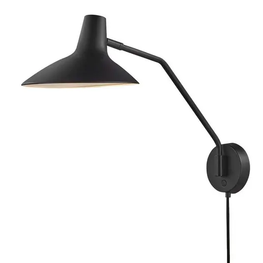 Angebot Darci Wandleuchte Black - DFTP