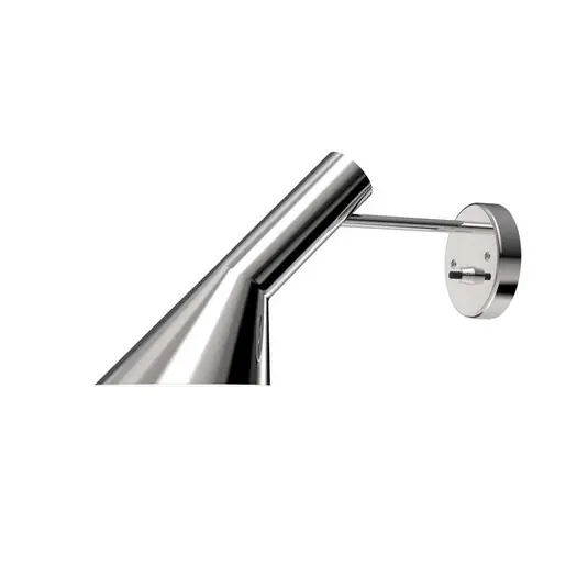 Schneller Versand AJ Wandleuchte Hardwired SW Polished Steel - Louis Poulsen
