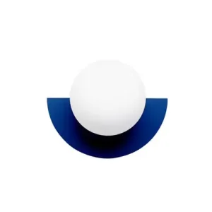 Candy Big Circle 180 L Wandleuchte, blau - Swedish Ninja Jetzt Kaufen