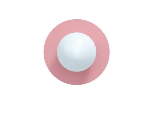 Candy Big Circle 360 L Wandleuchte, pink - Swedish Ninja Neu
