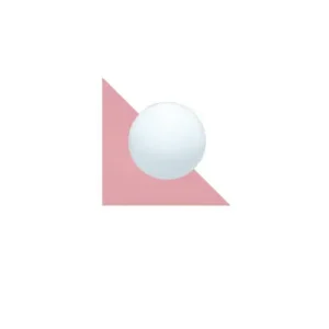 Begrenztes Angebot Candy Little Triangle Wandleuchte, pink - Swedish Ninja