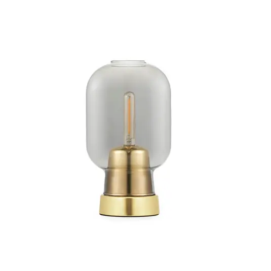 Amp Tischleuchte Rauch/Messing - Normann Copenhagen Sonderangebot