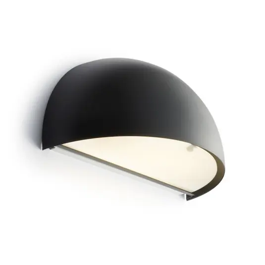Preisknaller Rørhat LED Außenwandleuchte 10,5W Schwarz - LIGHT-POINT