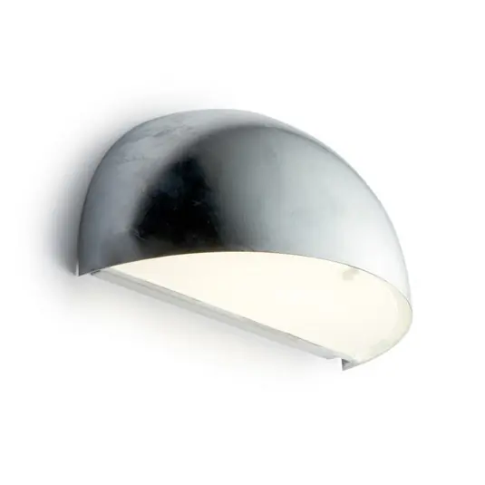 Echt Rørhat LED Außenwandleuchte 10,5W Verzinkt - LIGHT-POINT